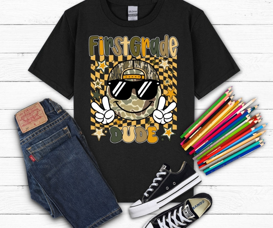 Boys Dude Back To School