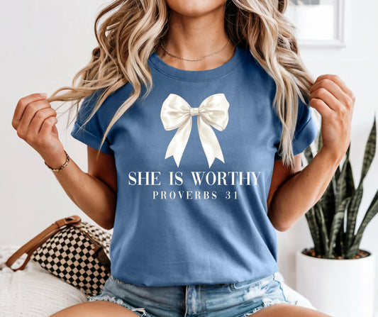 She Is Worthy