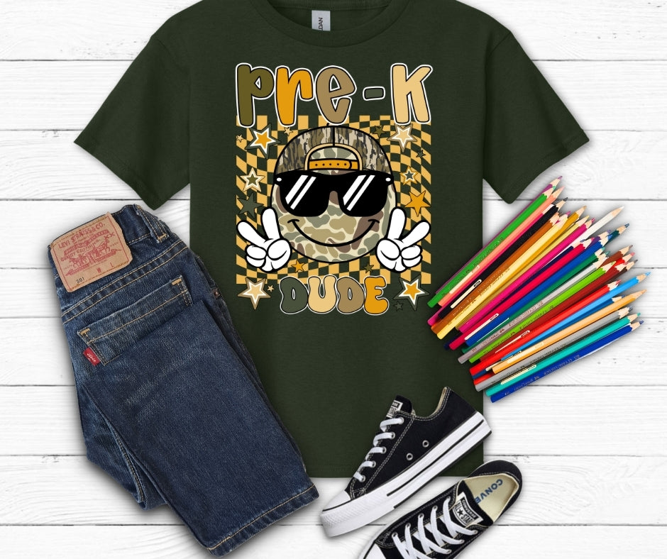 Boys Dude Back To School