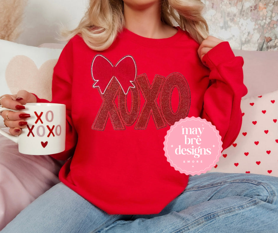 XOXO Patch Sweatshirt