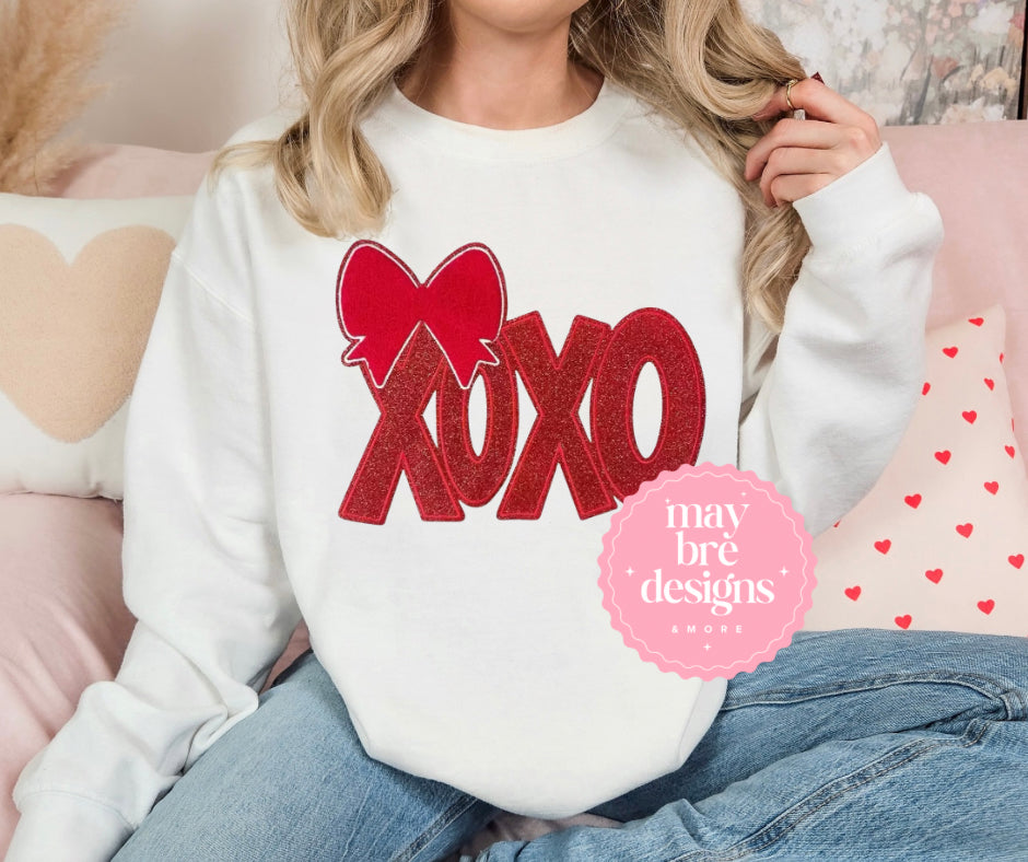 XOXO Patch Sweatshirt