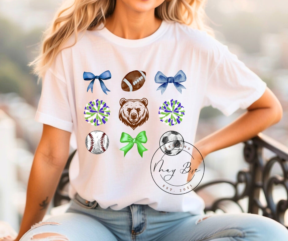 Riversprings Bears Multi-Sport T-Shirt