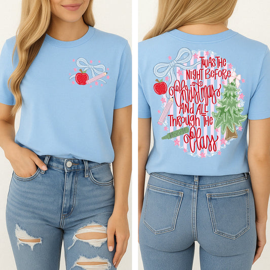 Twas The Night Before Christmas And All Through The Class