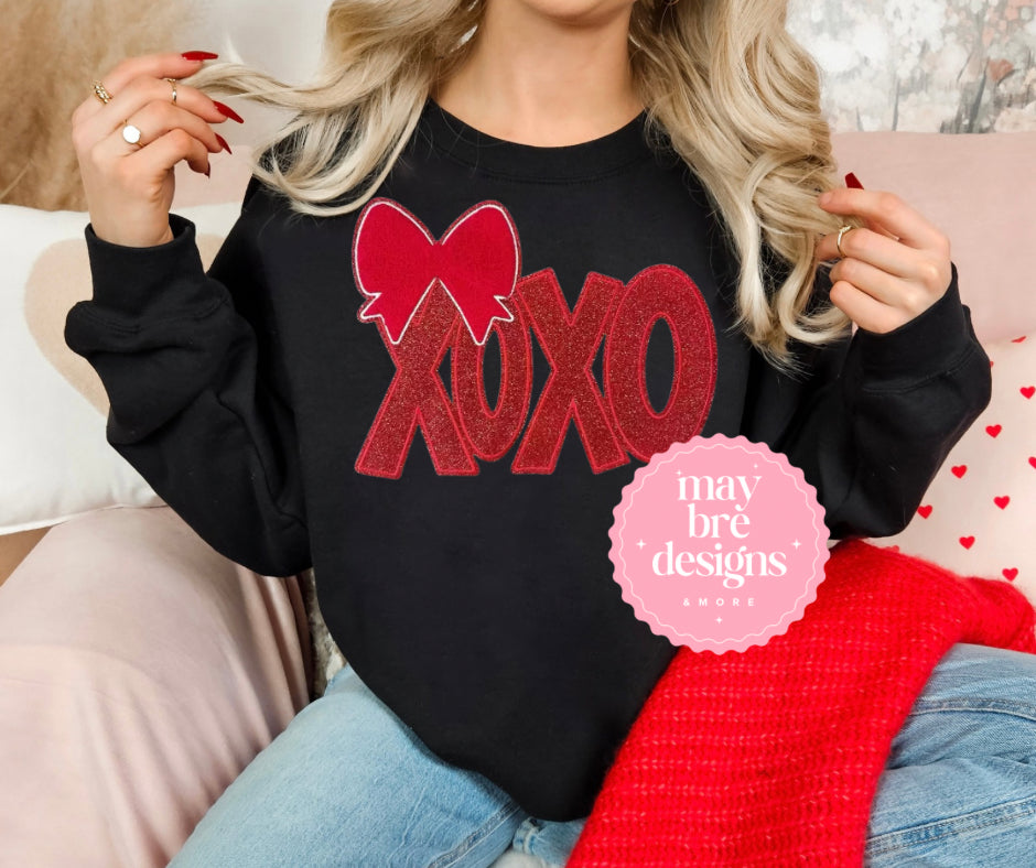 XOXO Patch Sweatshirt