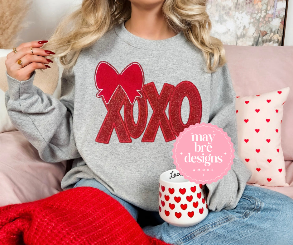 XOXO Patch Sweatshirt