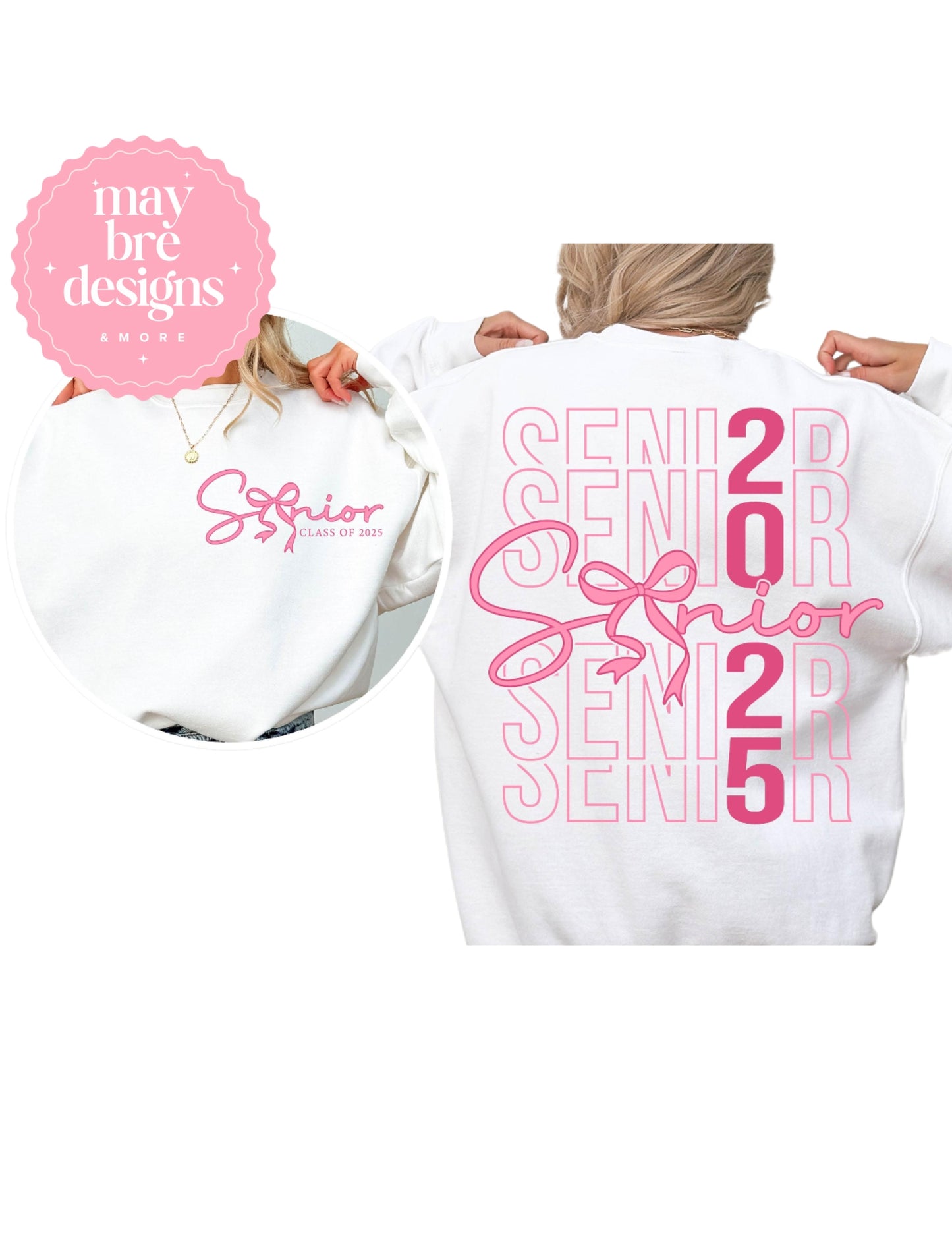 Senior Coquette Bow - T-Shirt