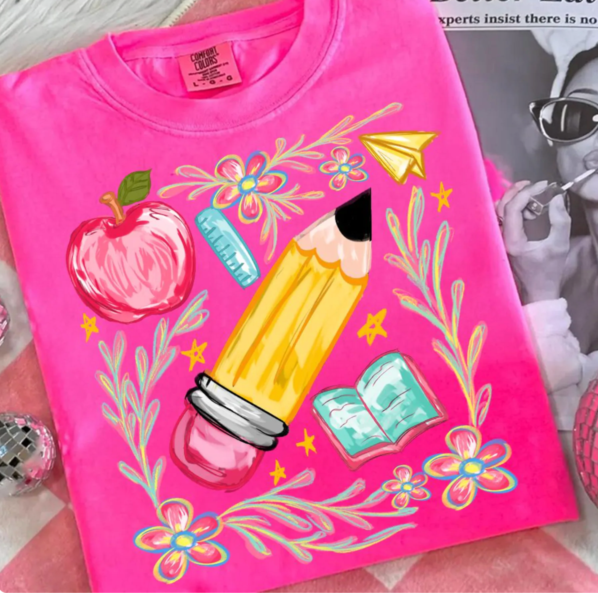 Floral Pencil