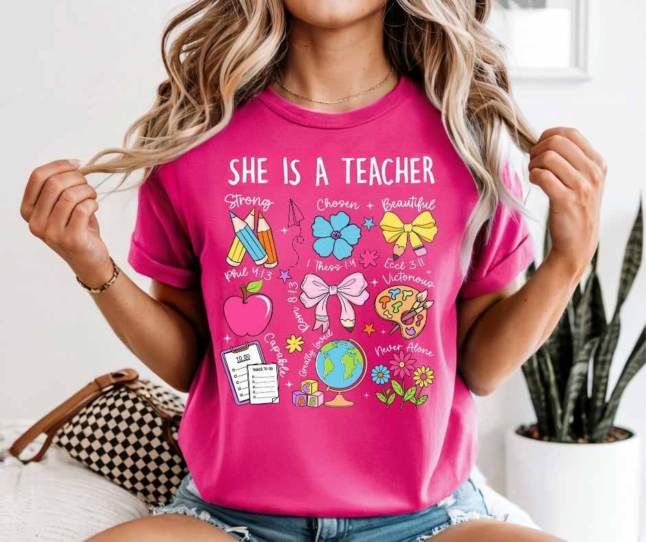 She Is A Teacher